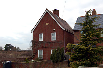 House on the site of the former mission church at Littleworth March 2013